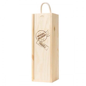 1 Bottle Wooden Box - Special Delivery